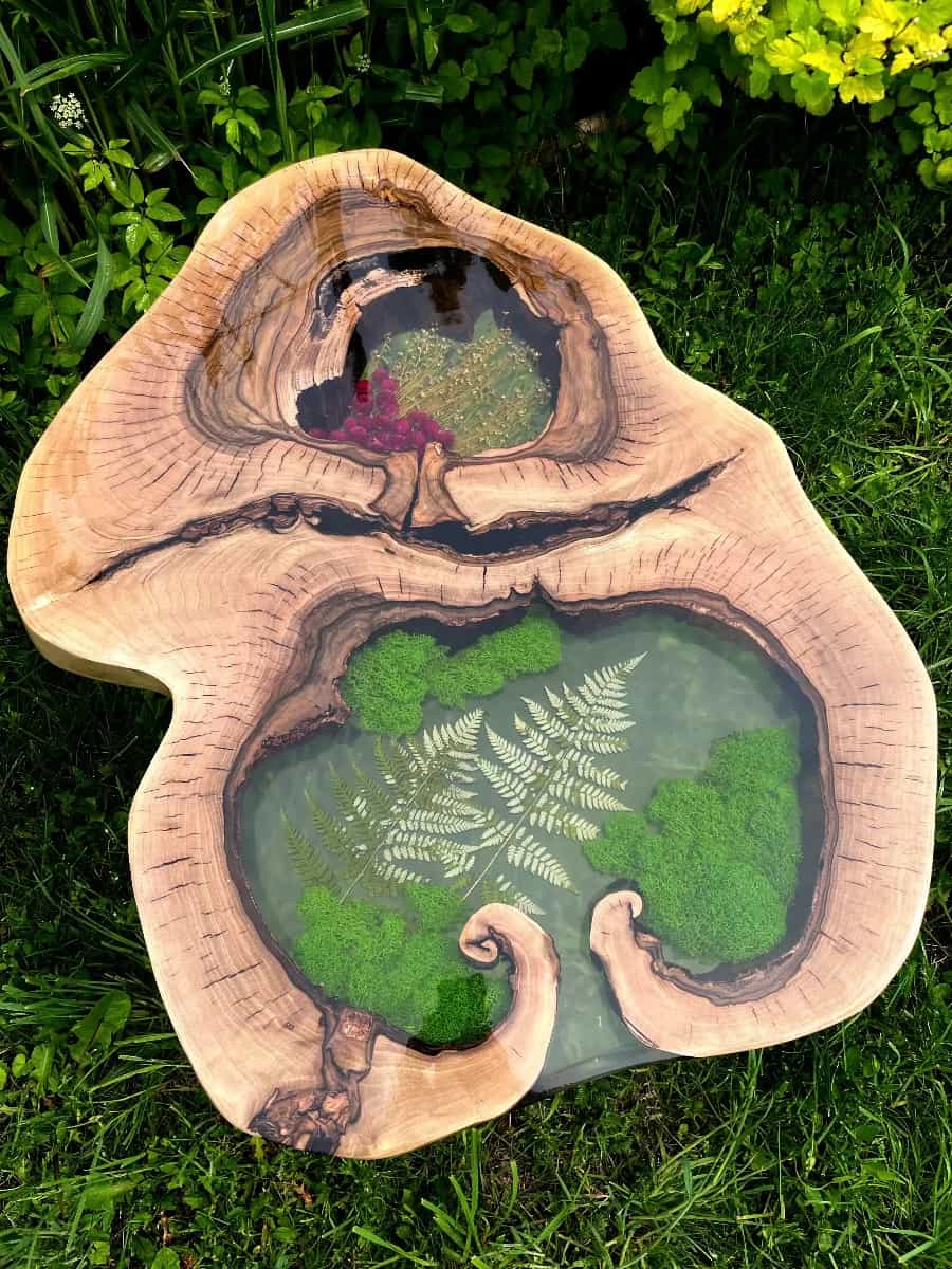 Stolik kawowy "Orzechowa łąka"