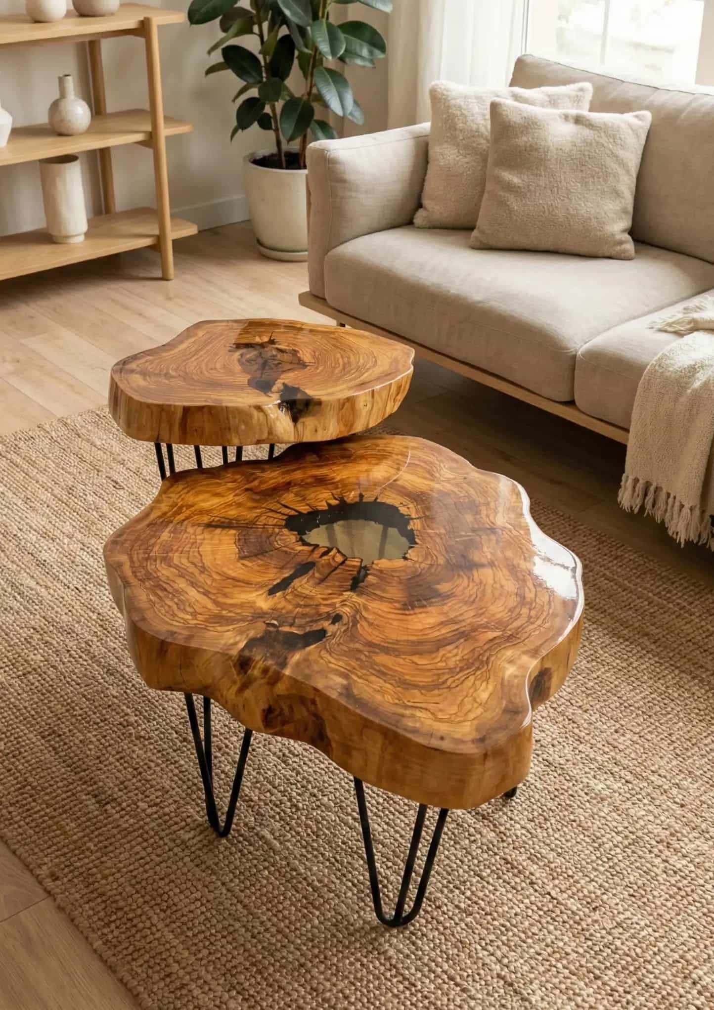 Stoliki kawowe "Oliwkowelove"